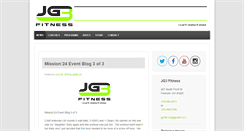 Desktop Screenshot of jg3fitness.com